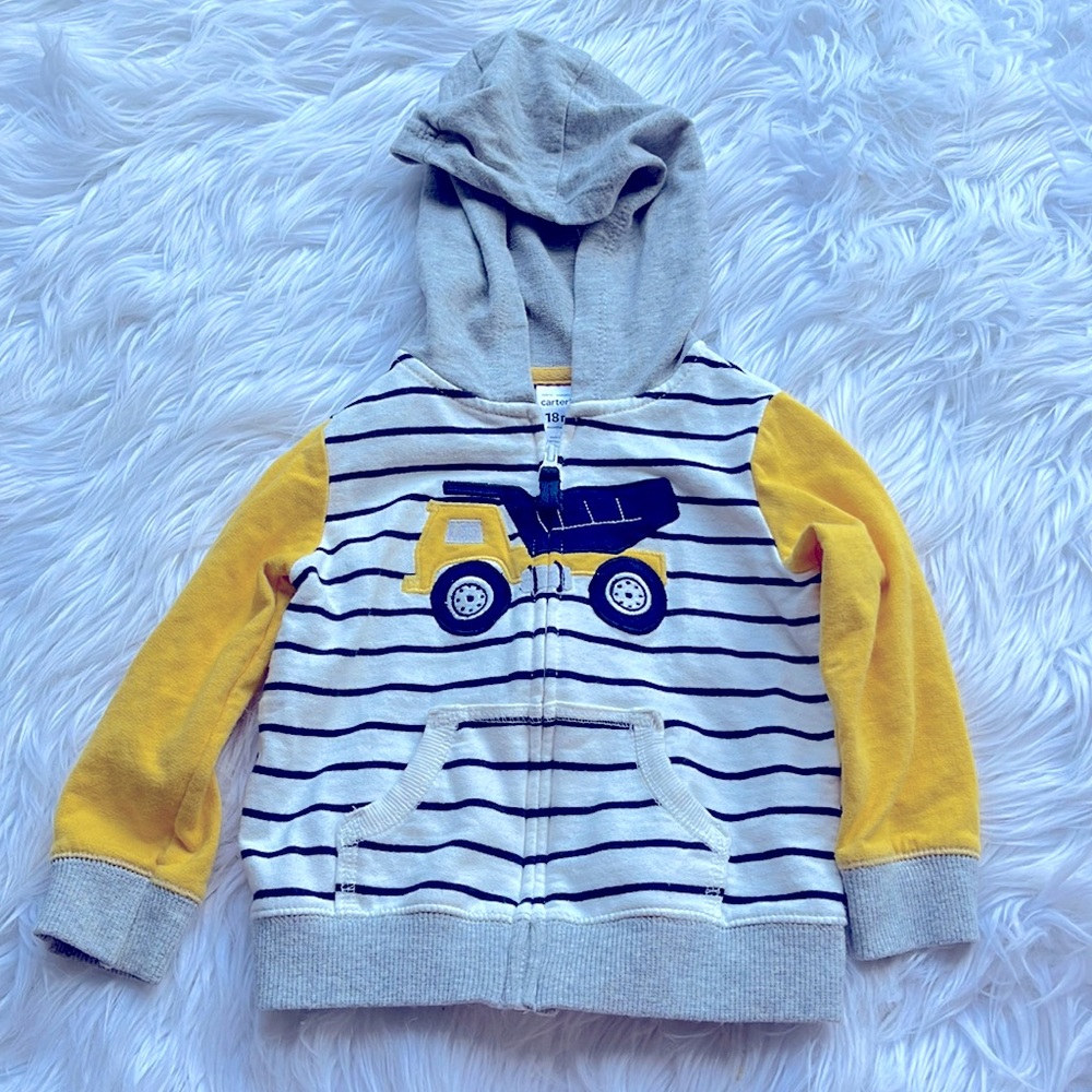 2/$10🧨 Carter’s construction zip up jacket